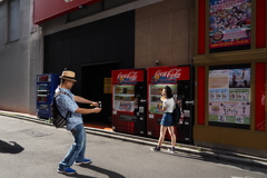 日本の絶景における記念撮影
