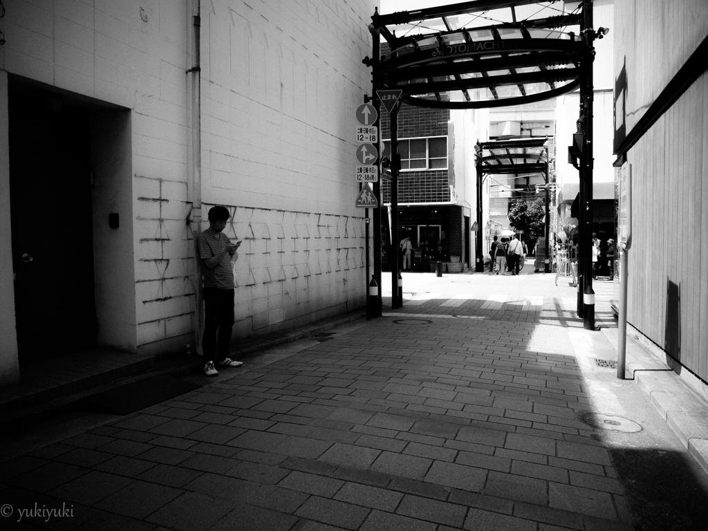 元町の影　　yokohama