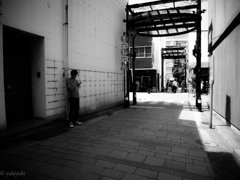 元町の影　　yokohama