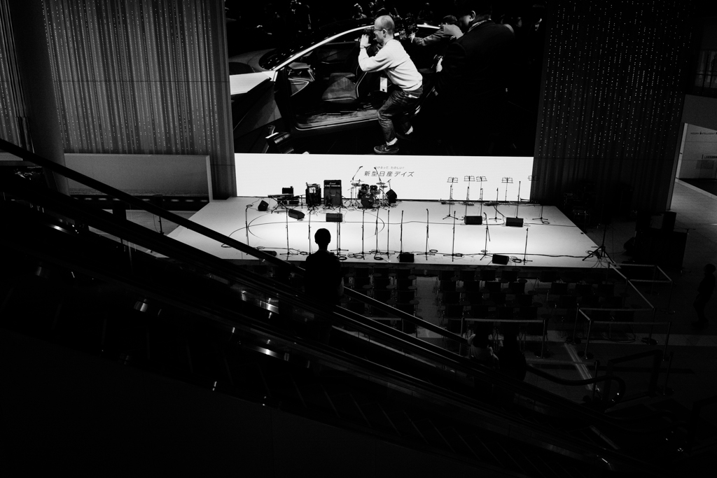 誰もいない舞台