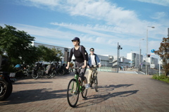秋はサイクリグ　サイクリングヤッホー