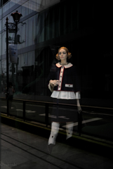 あるマネキンの髪型