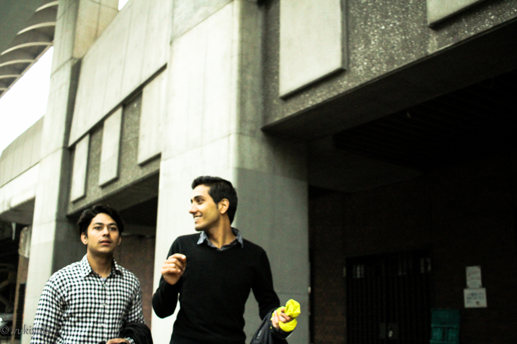 Aiming for Bruce Gilden　　ブラザー