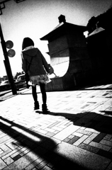 影の並列