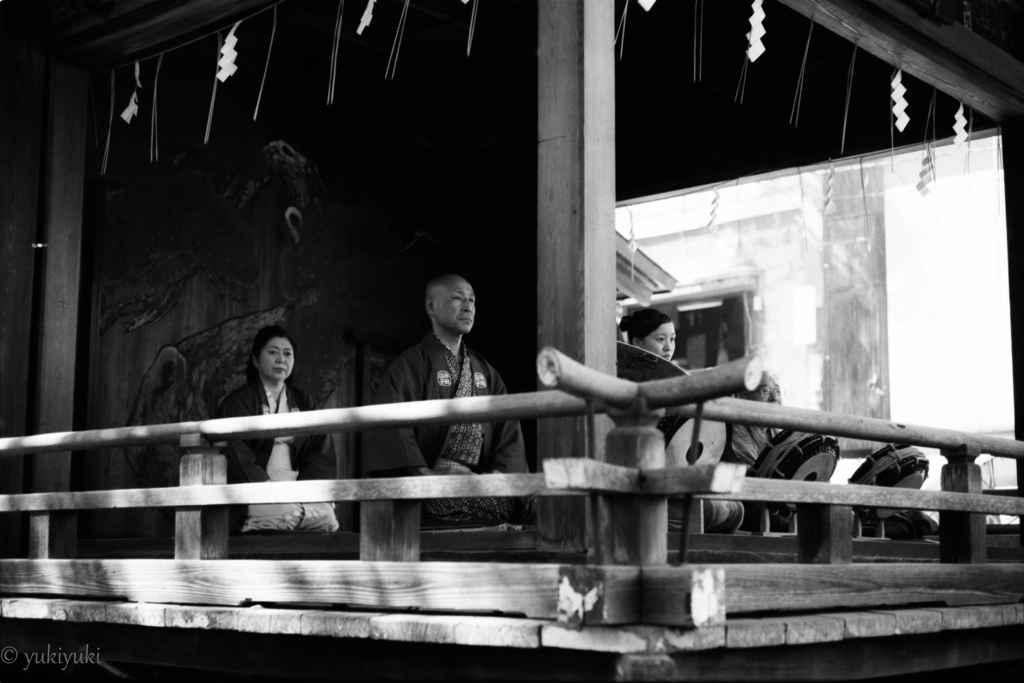 祭りばやしが聞こえる