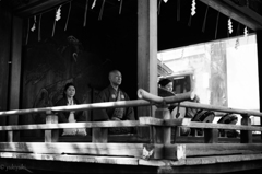 祭りばやしが聞こえる