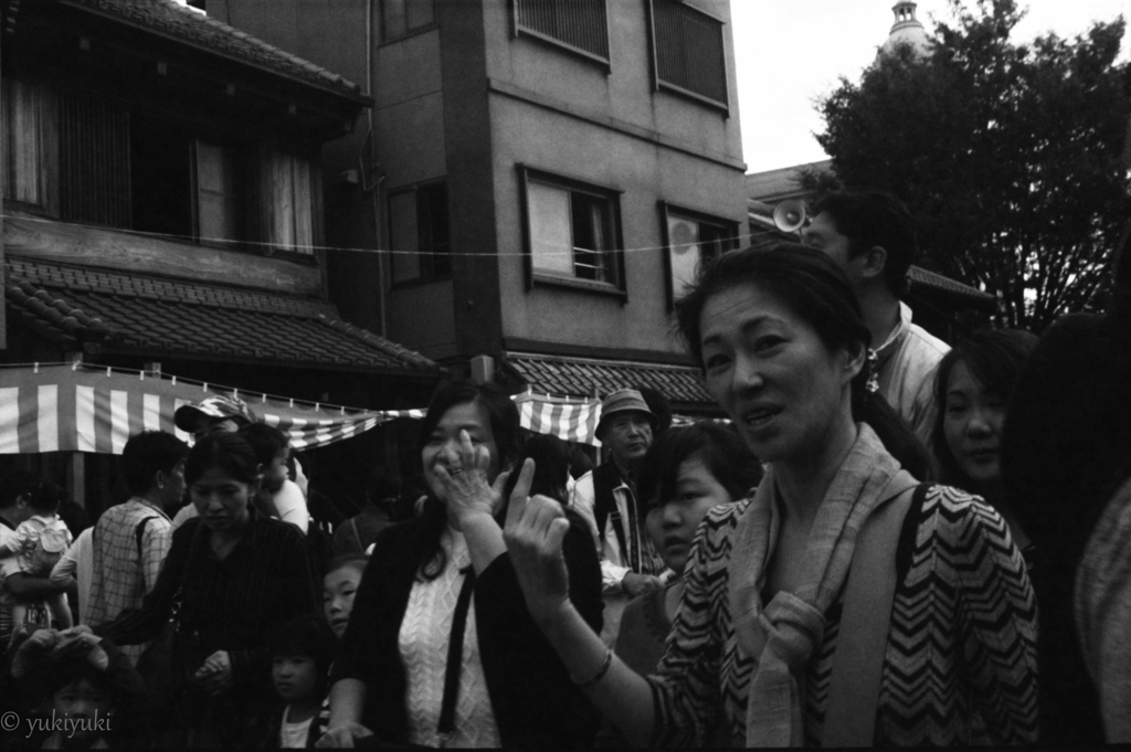 指を立てられた日　　川越
