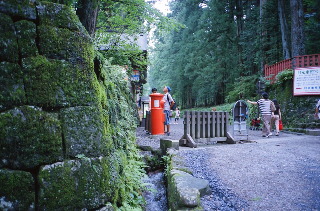 日光のマイナスイオンを感じて