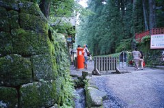 日光のマイナスイオンを感じて