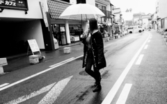 雨に曇ったとき