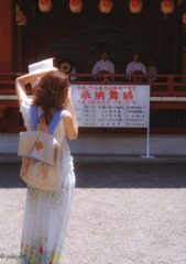 祭りばやしが聞こえる