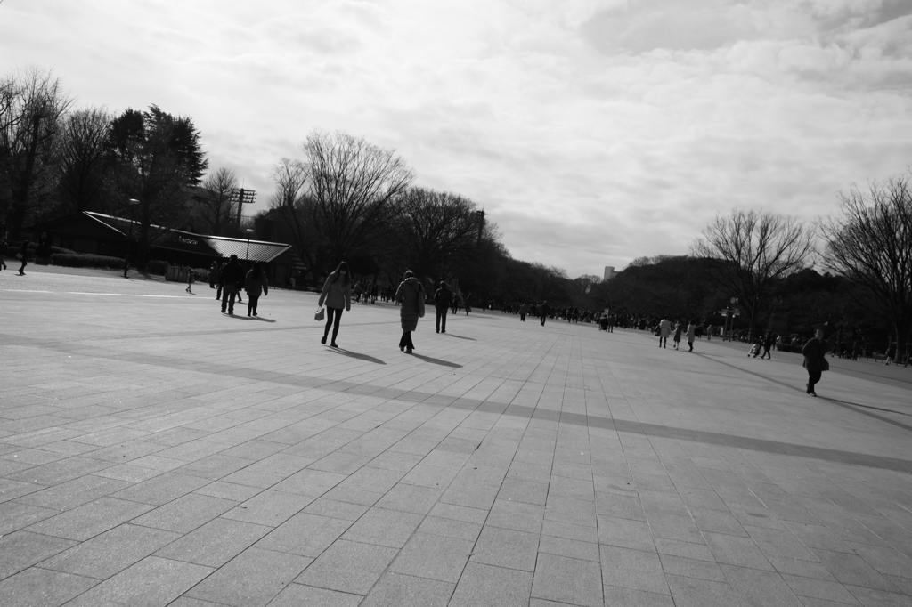 斜めった奥行き