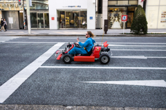 雄たけびをあげて