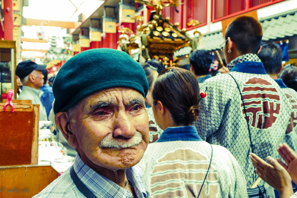 Aiming for Bruce Gilden