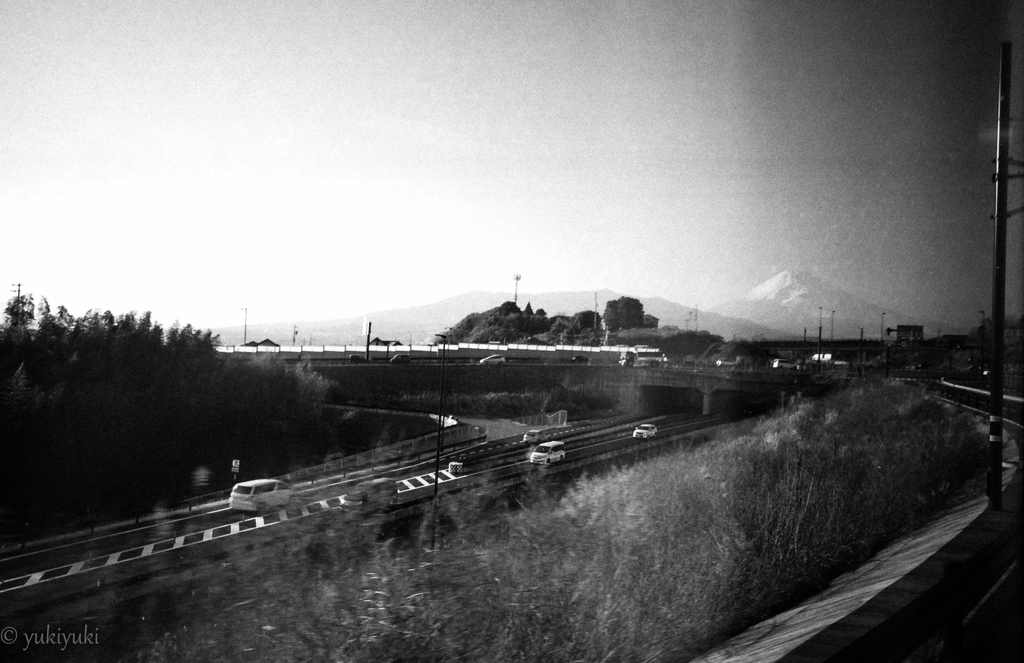 フィルム車窓　富士