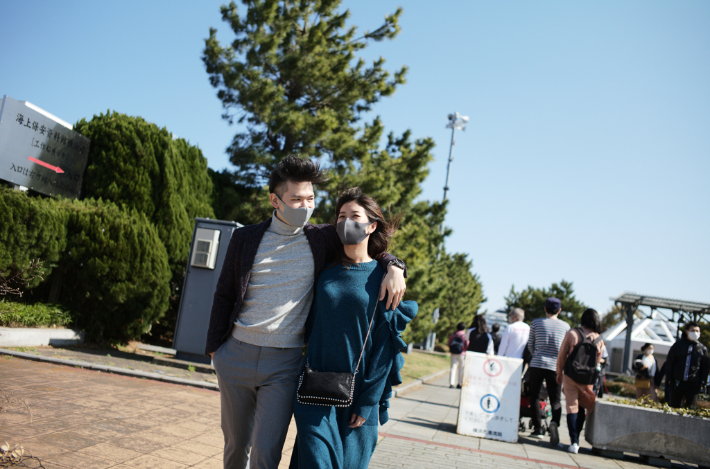 美男美女の午後