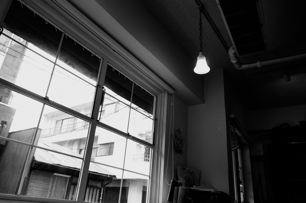 雨の日に、ふと外を眺めてみた