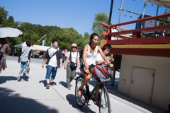 灼熱のサイクリングヤッホー