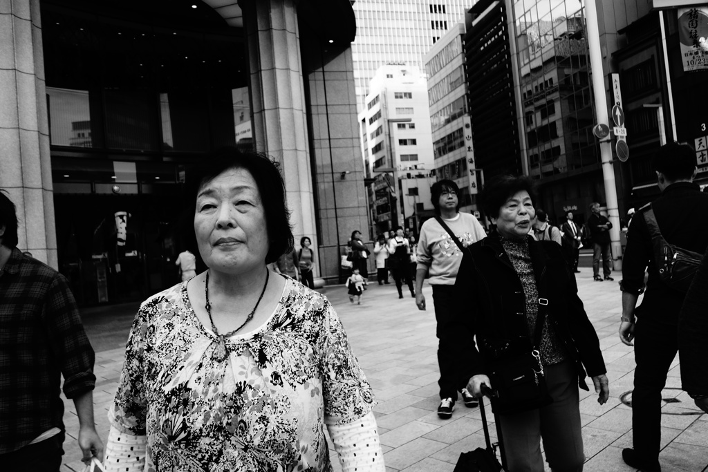 Aiming for Bruce Gilden　　今日は良い日だ