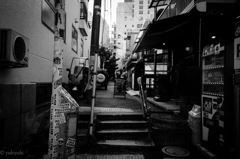 ある原宿の裏路地