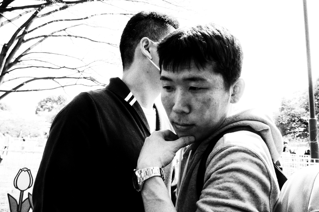 Aiming for Bruce Gilden　考える人を超えた男