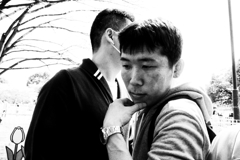 Aiming for Bruce Gilden　考える人を超えた男