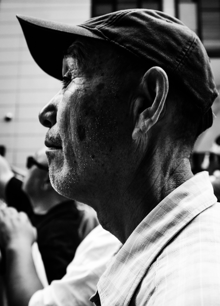 Aiming for Bruce Gilden　福耳