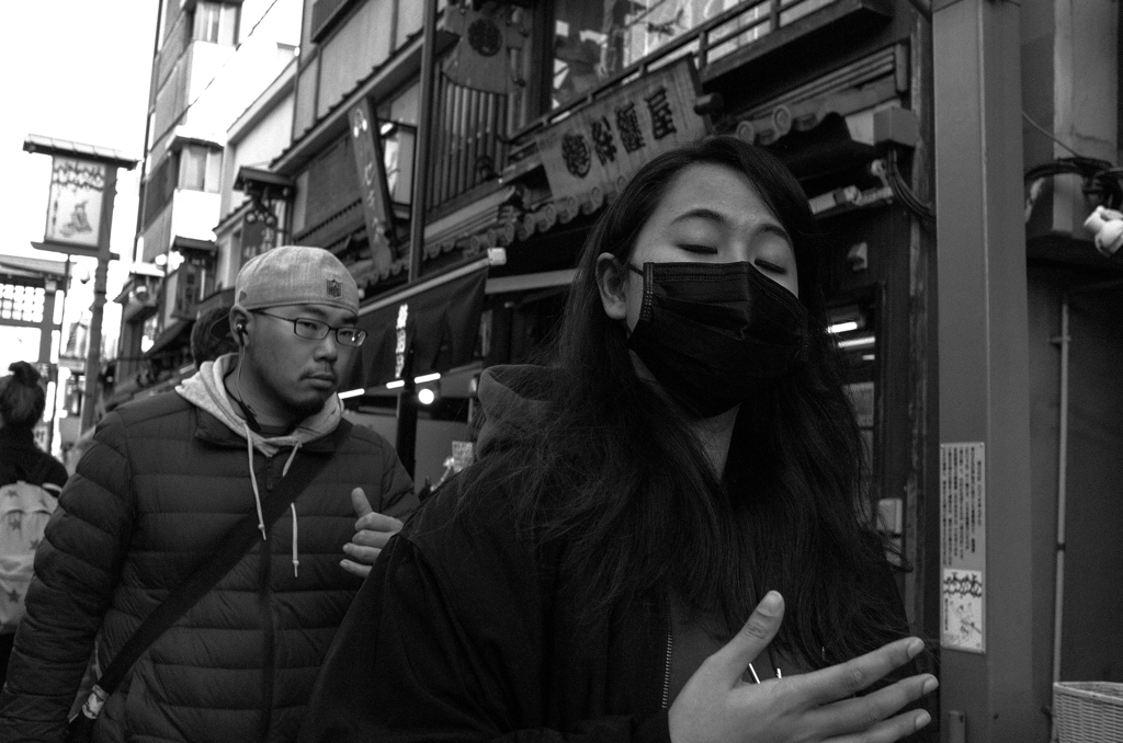 Aiming for Bruce Gilden　マジック