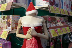 サンタクロースには首がない