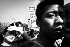 Aiming for Bruce Gilden　ハロー