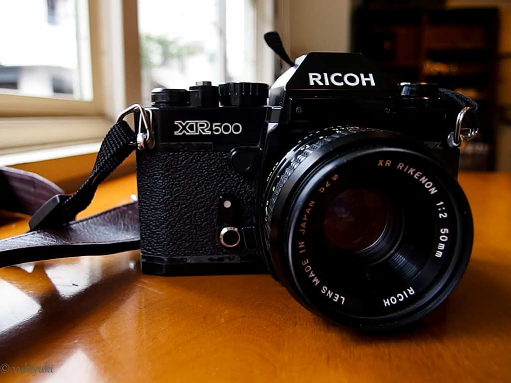 RICOH  XR-500  RIKENON 50mm f2（1978年型）