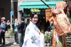 笑顔いただきました　奇祭