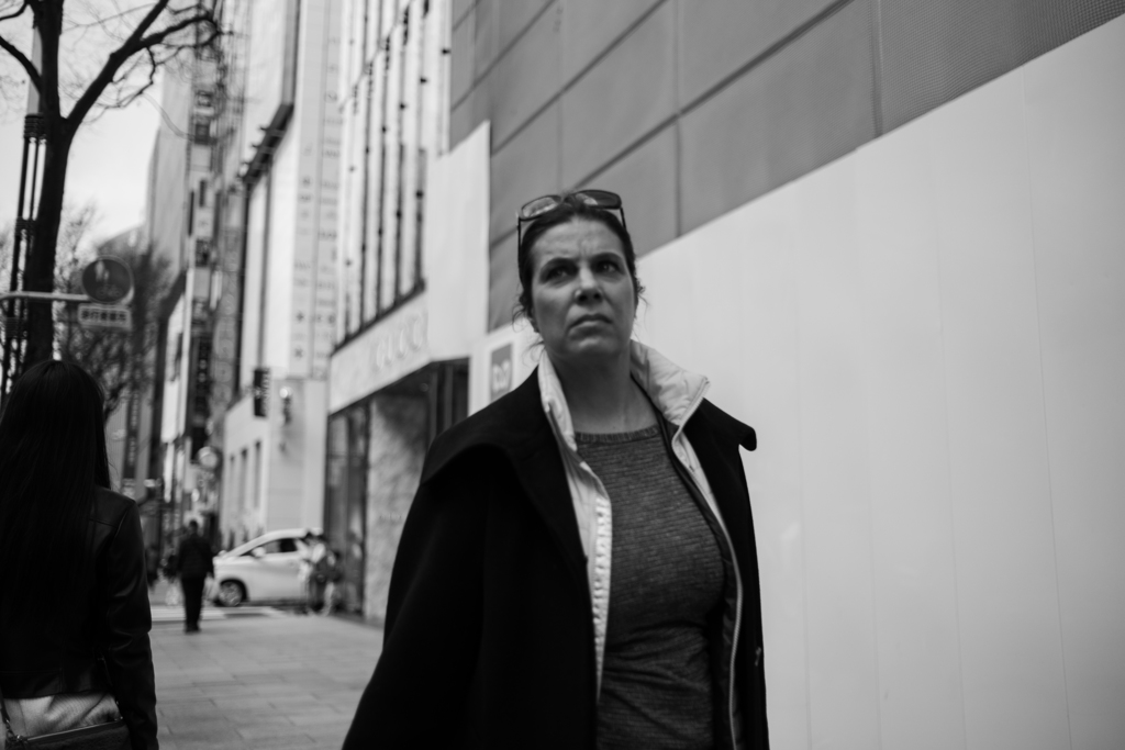 Aiming for Bruce Gilden