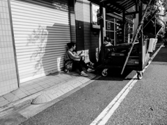 祭りにおける休憩