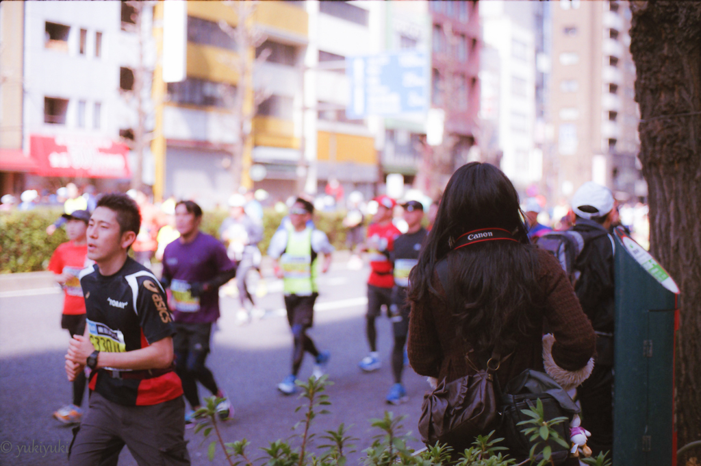 アリアで撮るマラソン