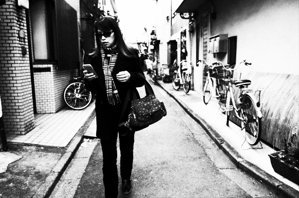 Aiming for Bruce Gilden