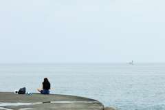 彼女は今という時を感じていた