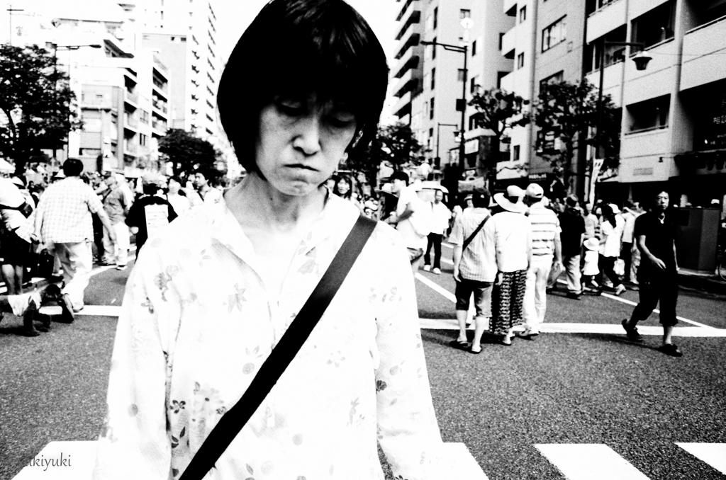 Aiming for Bruce Gilden　悩みは誰にでもあるさ