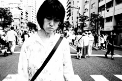 Aiming for Bruce Gilden　悩みは誰にでもあるさ