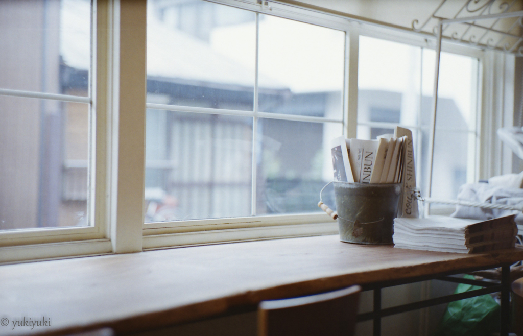 休日のひととき　ZEISS  Contax IIa  にて 