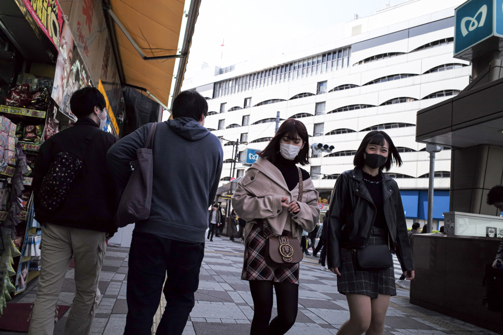 ２対２のすれ違い