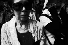 Aiming for Bruce Gilden　ゴッドマザー