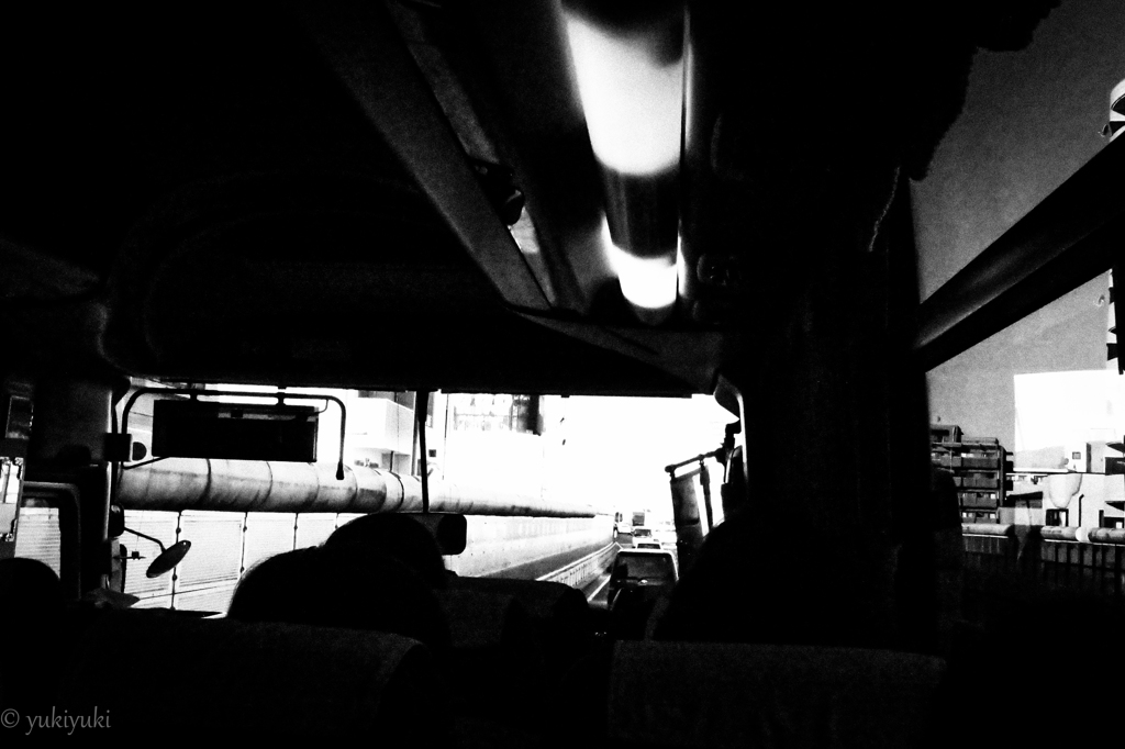 the bus