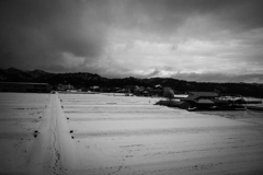 北越物語　寒さ　車窓から