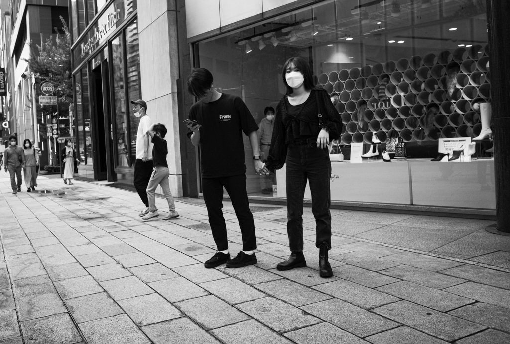 彼女だけ見ていた