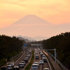 夕方の富士