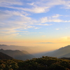 御嶽を望む