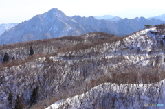 鎌ヶ岳への連なり