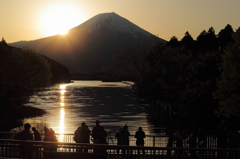 田貫湖の日の出