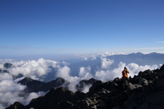 剱岳山頂